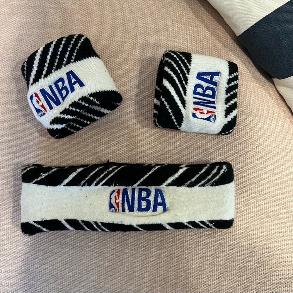 ☀️NBA Wristbands & Sweatbands Set